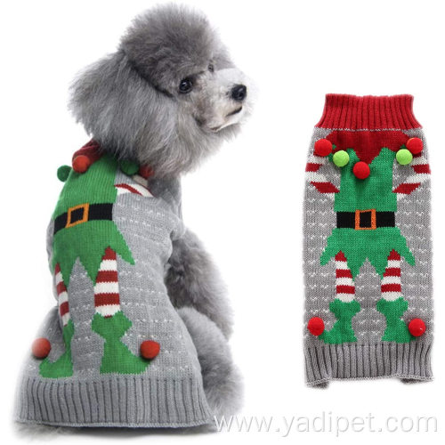 Christmas Pet Vest Sweaters for small animals